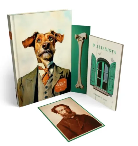 Livro Quincas Borba + O Alienista versão EXCLUSIVA