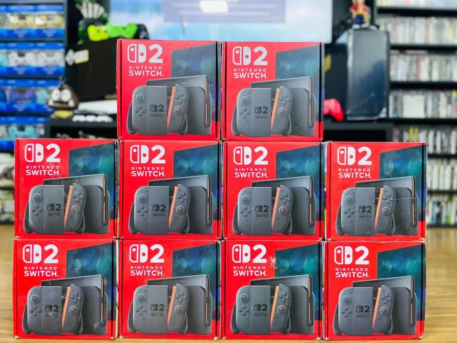 Nintendo switch 2 novo aceito ps5 na troca