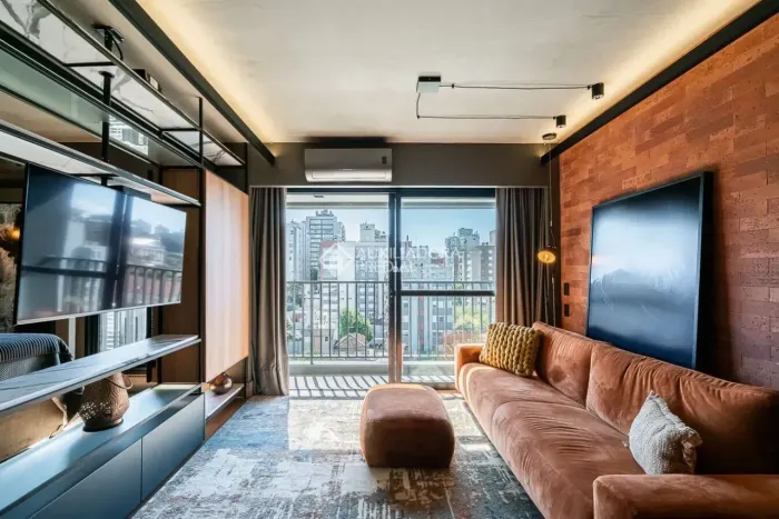 Apartamento mobiliado 1 quarto e 1 vaga à venda no M. de Vento em Porto Alegre