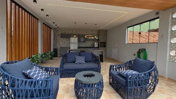 Térrea para venda com 140 metros quadrados com 2 quartos em Guilhermina - Praia Grande - S