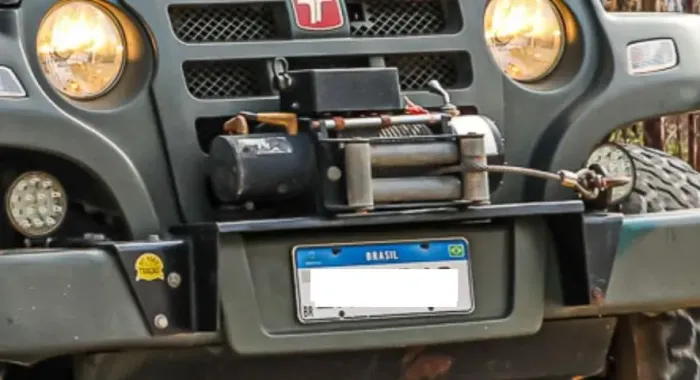 Mesa Base para guincho troller até 2014
