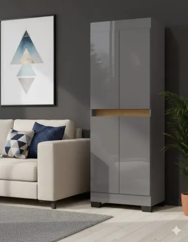 Armário multiuso ultilitario com 4 portas em estoque