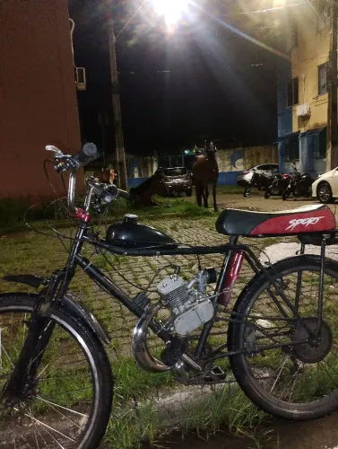 Bicicleta motorizada 80cc