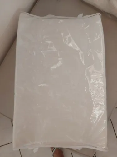 Trocador Bebê estilo americano Branco com plástico