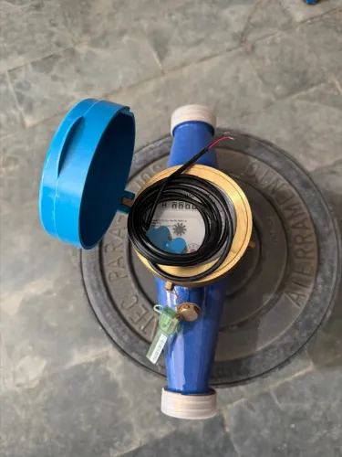 Hidrômetro conta litros com pulso