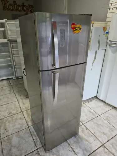Geladeira Electrolux Frost Free Inox 310L