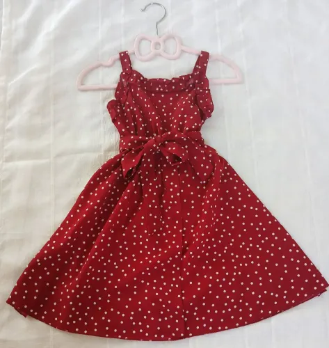 Vestido Infantil Menina 3 Anos (Sem marcas de uso).