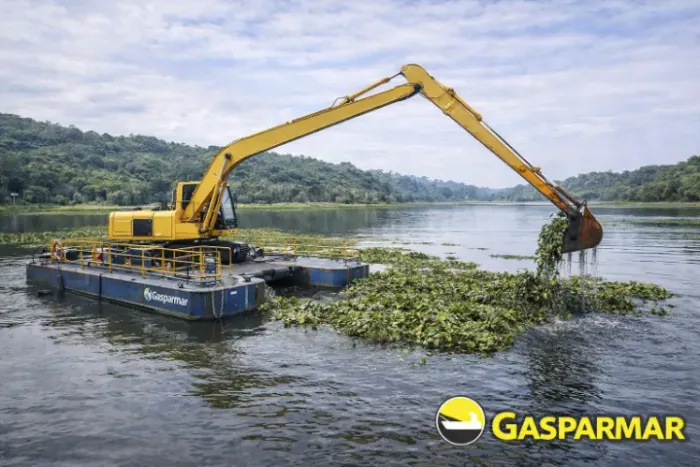 Limpeza de Lago, Represa e Vegetação Aquática