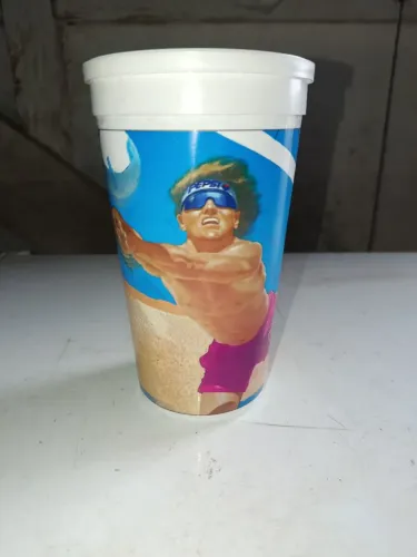 Copo da Pepsi Renato Gaúcho com tampa