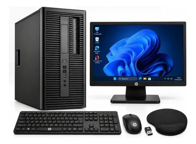 Computador Completo Prodesk 600 G1 Twr I7-4770 8gb Ssd 240gb Win 11 Pro