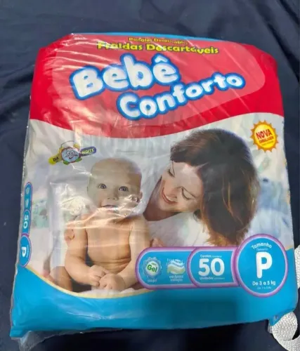 Fralda descartáveis P