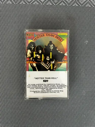 Fita K7 Kiss - Hotter than hell (1974) - importada (USA)