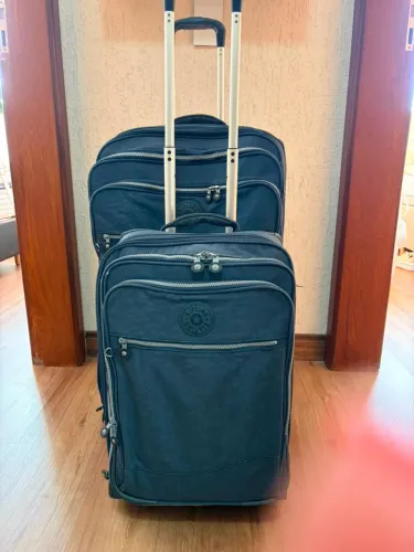 Malas Kipling Originais 10kg e 20kg ? Macaco + Cadeado ? Pouquíssimo Uso