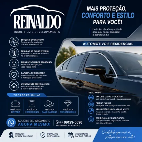 INSULFILME AUTOMOTIVO E RESIDENCIAL
