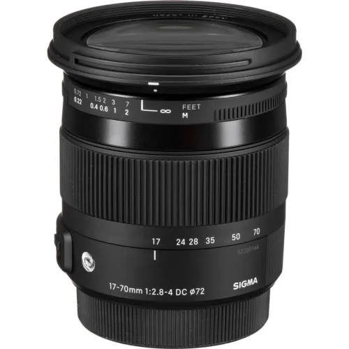 Lente Canon 17-70mm sigma