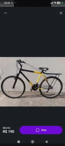 Bicicleta Aro 26, Faço Entrega