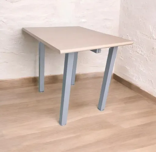 Mesa quadrada para cozinha refeitório 0,80 x 0,90cm
