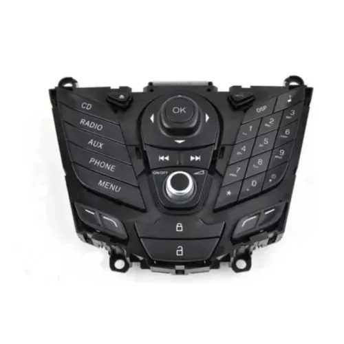 Comando Som Cromado Ford Fiesta Ecosport