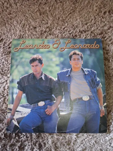 Disco LP Vinil - Leandro e Leonardo (1990)