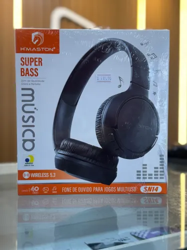 Fone de Ouvido Bluetooth Hmaston Super Bass