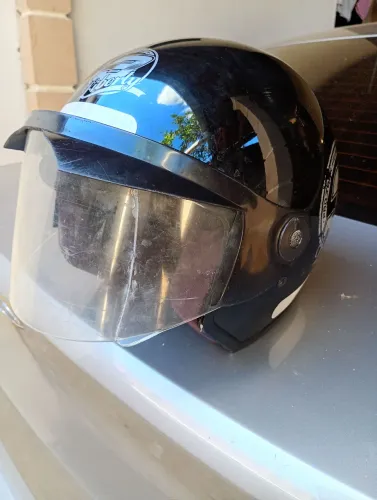 Capacete Moto Aberto
