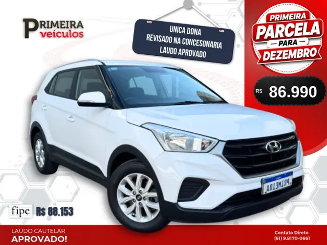 Hyundai Creta Action 1.6 16V Flex AUT 2021