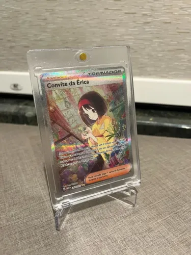 CARTA POKÉMON CONVITE DA ÉRICA