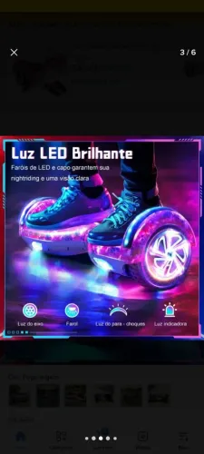 Vendo Hoverboard Elétrico Bluetooth