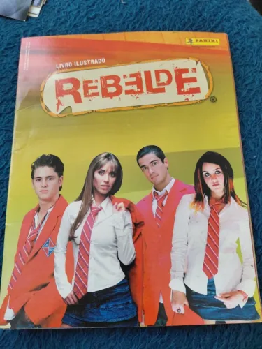 Álbum colecionador Rebelde + Cards de fotos