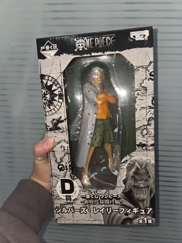 FIGURE ONE PIECE SILVERS RAYLEIGH ICHIBANKUJI, IMPORTADA JAPAO, LACRADO