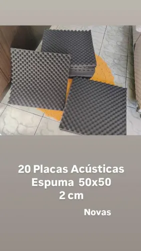 Placas Acústicas Novas 