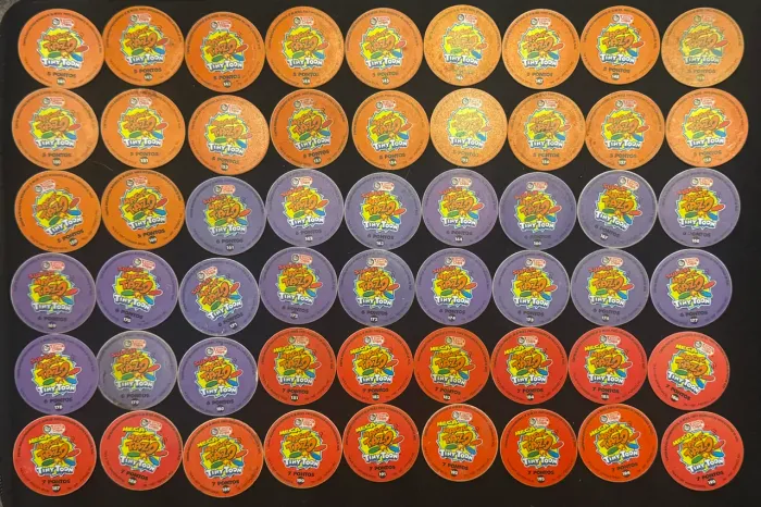 Coleção completa de tazo tiny toon