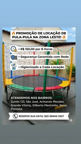 Locação de pula pula