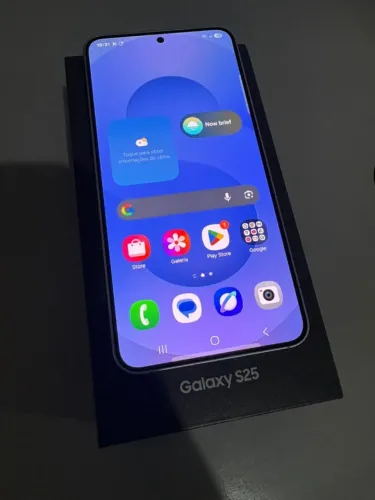 Galaxy s25 128gb azul COM GARANTIA Samsung