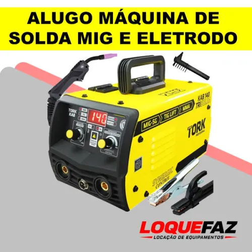 MAQUINA DE SOLDA MIG E ELETRODO PARA ALUGAR EM ARAGUAÍNA