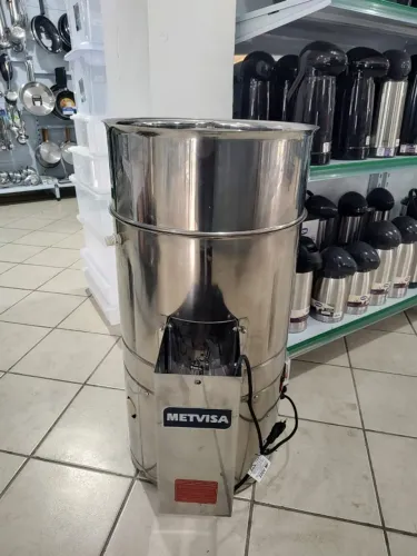 AL - QUIPAMENTO NOVO - DESCASCADOR DE BATATA METVISA 10KG