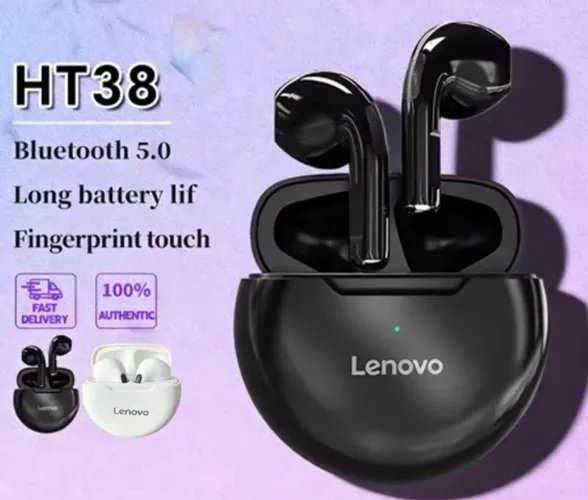 Fone Lenovo HT38 TWS Bluetooth sem Fio Novo Lacrado