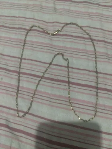Corrente banhada ouro