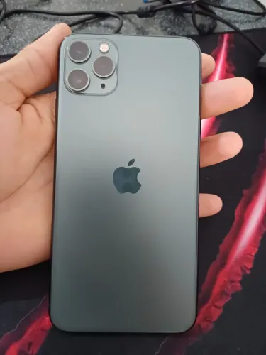 iPhone 11 Pro Max 256gb, cinza todo original 