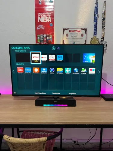 TV Samsung Smart 32? LED com Controle - Funcionando Perfeitamente