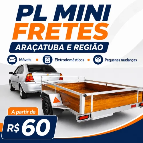 Mini Frete Em Araçatuba Móveis E Pequenas Mudanças