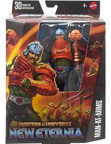 Masters Of The Universe Man At Arms New Eternia Masterverse Mentor Mestres do Universo