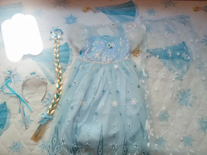 Fantasia Elsa frozen infantil