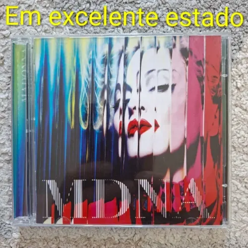CD Madonna MDNA deluxe duplo