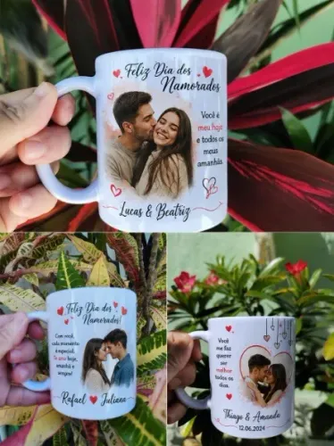 CANECAS DIA DOS NAMORADOS PERSONALIZADAS