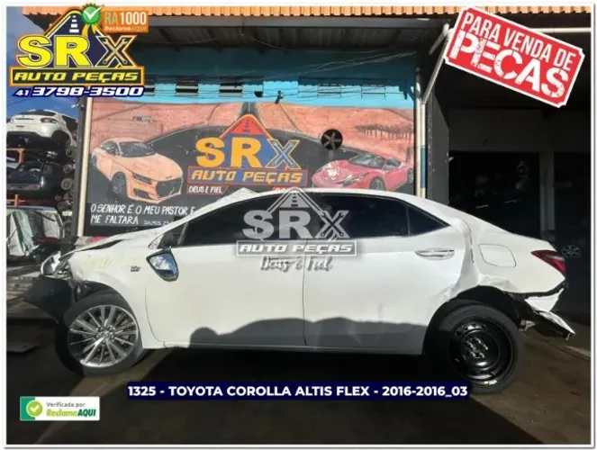Sucata Corolla Altis