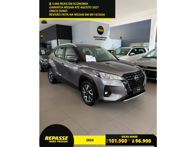 Nissan Kicks Sense 1.6 16V Flex AUT 2024