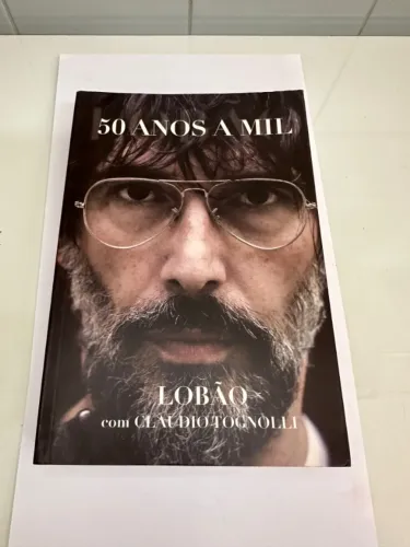 Livro LOBÃO - " 50 anos a mil"