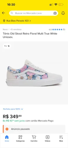 Tênis vans original TAM 37