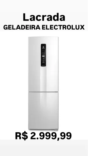 Geladeira Electrolux 400L inverter